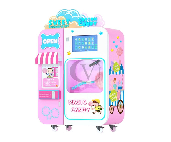 WY-850 Automatic cotton candy vending machine